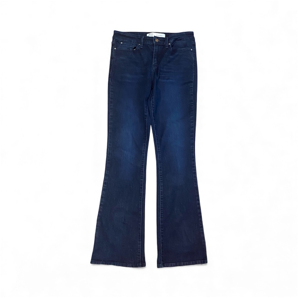 Signature by Levi Strauss Dark Blue Mid Rise Bootcut Jeans Sz 6